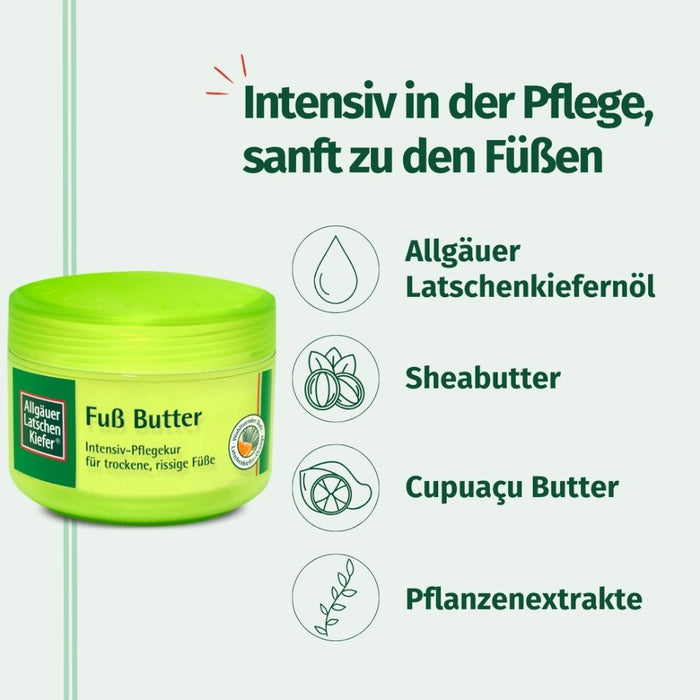 Allgäuer Latschenkiefer Fuß Butter, 200 ml Cream