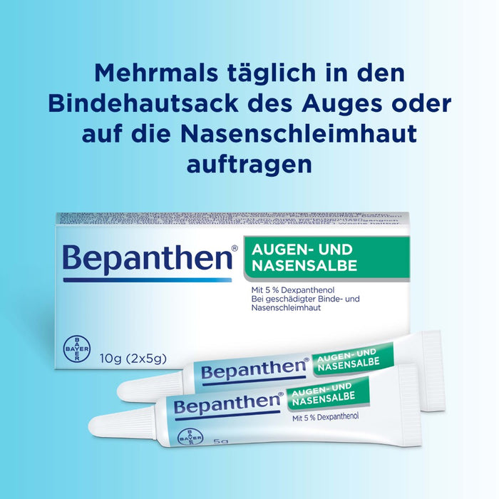 Bepanthen Augen- und Nasensalbe, 10 g Onguent