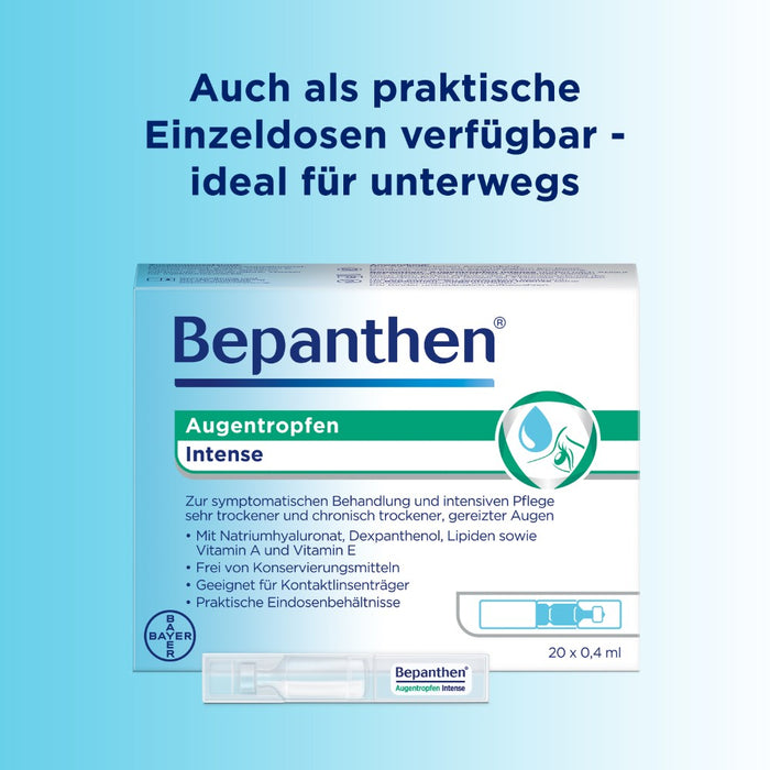 Bepanthen Augentropfen Intense, 10 ml 