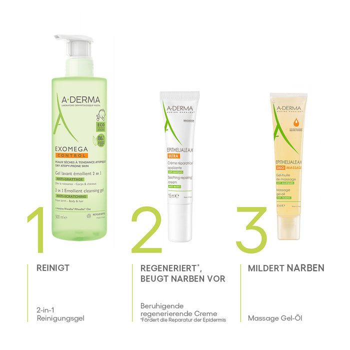 A-DERMA EPITHEALIALE A.H. ULTRA Creme, 15 ml Cream