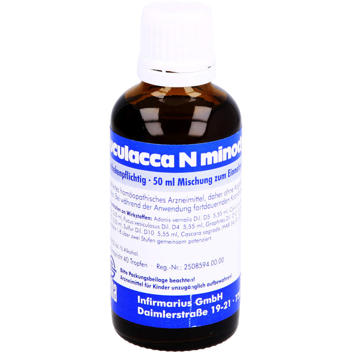 Infirmarius fuculacca N minodyn Nr. 45 Tropfen, 50 ml Solution
