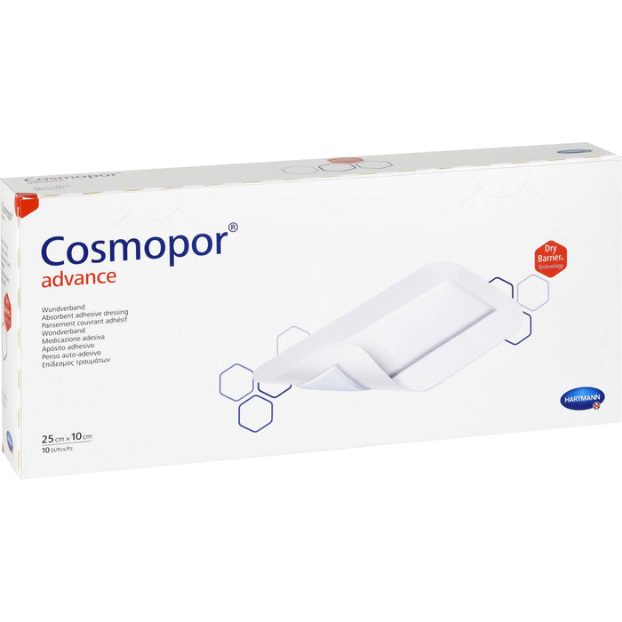 Cosmopor Advance 25cmx10cm, 10 St PFL