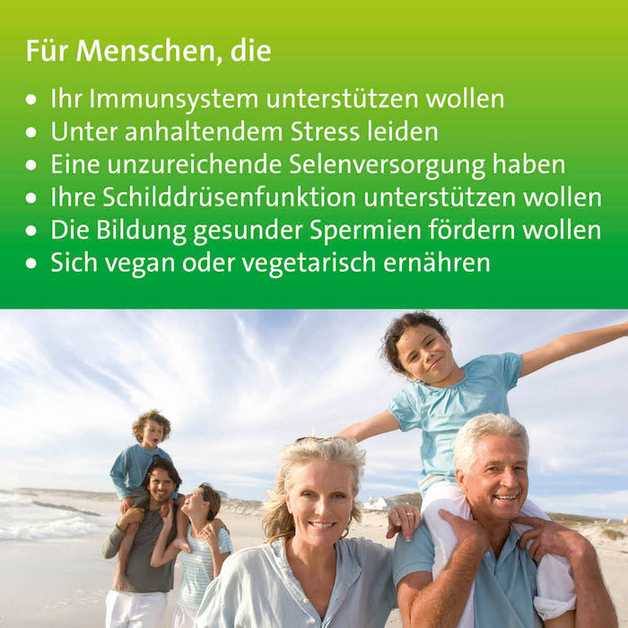 Selen Hevert pflanzlich 200 µg mit natürlichem Selen, 60 pcs. Capsules