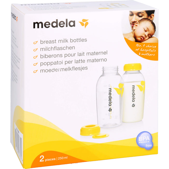 Medela Muttermilchflaschenset 250 ml 2 St., 2 pc Bouteilles