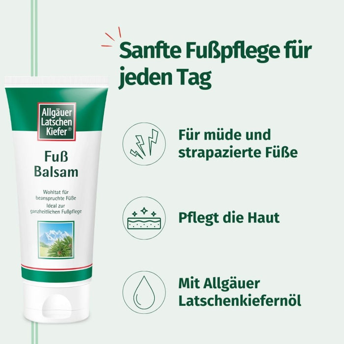Allgäuer Latschenkiefer Fuß Balsam, 200 ml Crème