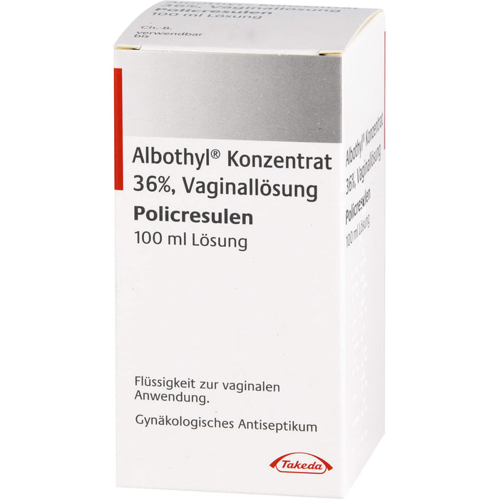 Albothyl  Konzentrat, 36%, Vaginallösung, 100 ml Solution
