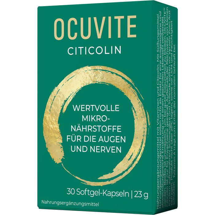 OCUVITE Citicolin Softgel-Kapseln für die Augen, 30 St. Kapseln