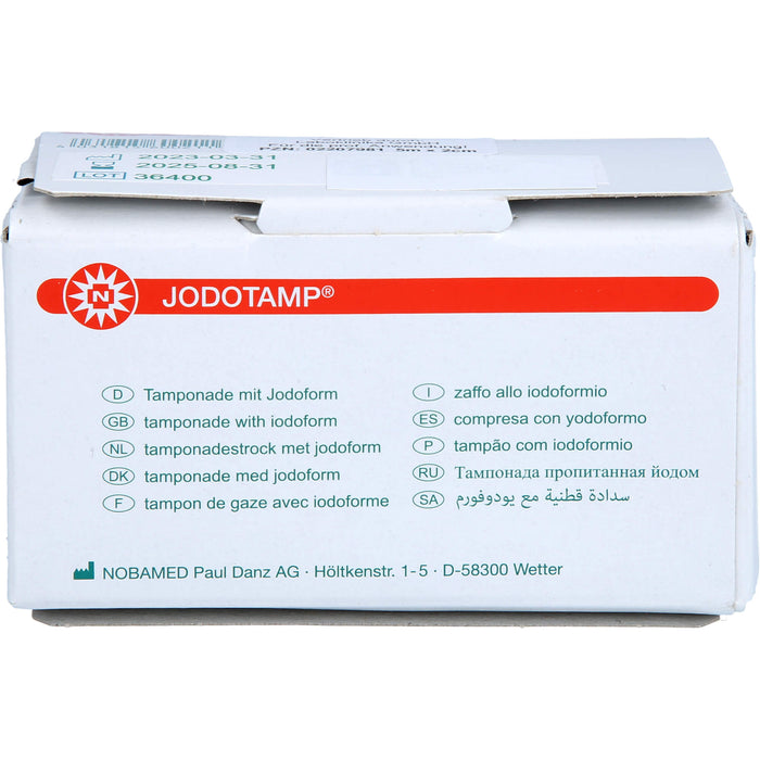 Jodotamp Tamponadestreifen 5mx2cm, 1 St TPN