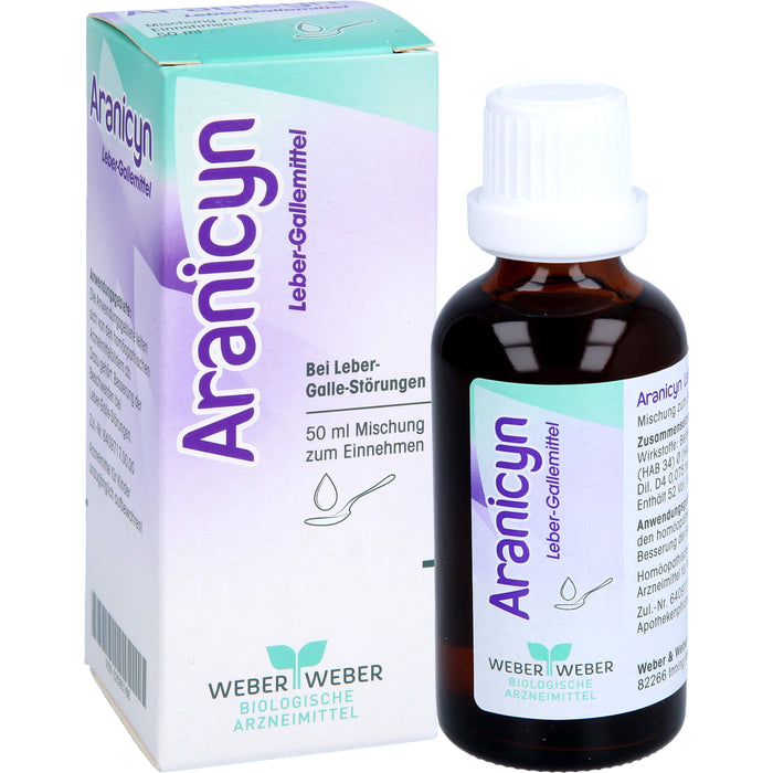 Aranicyn Leber-Gallemittel Mischung, 50 ml Solution