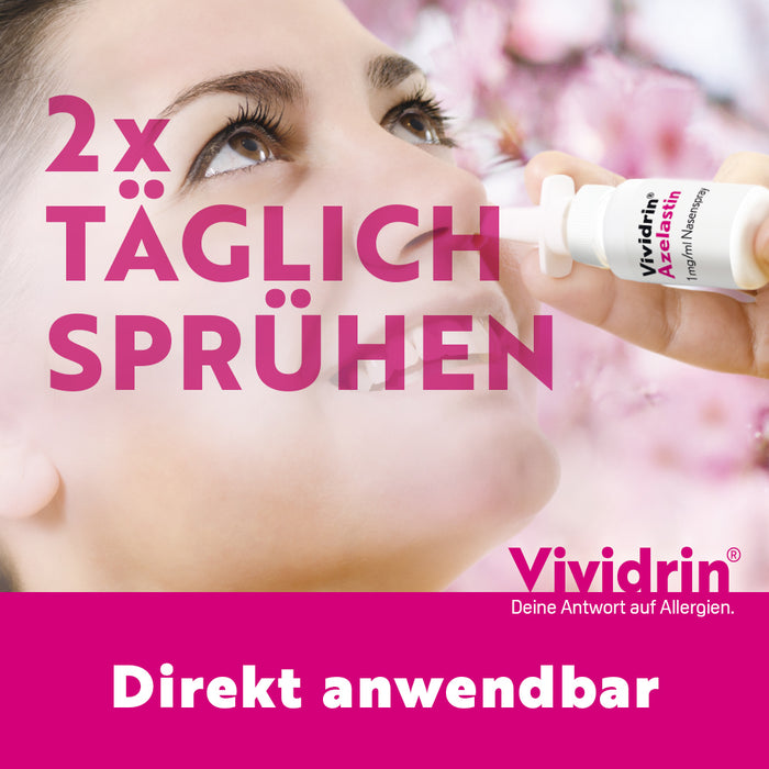 Vividrin Azelastin Nasenspray, 10 ml Solution