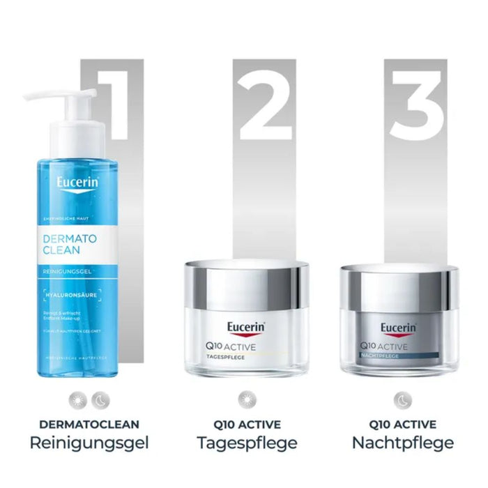 Eucerin Q10 Active Anti-Falten Nachtpflege Creme, 50 ml Cream