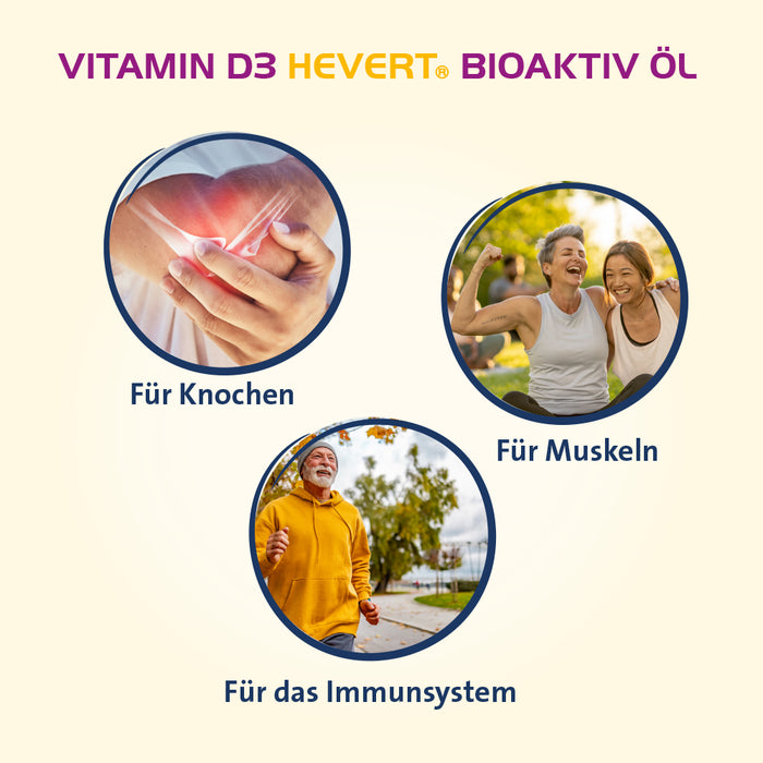 Vitamin D3 Hevert Bioaktiv Öl, 20 ml 