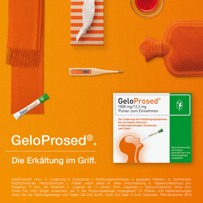 Geloprosed Pulver, 10 pc Sachets