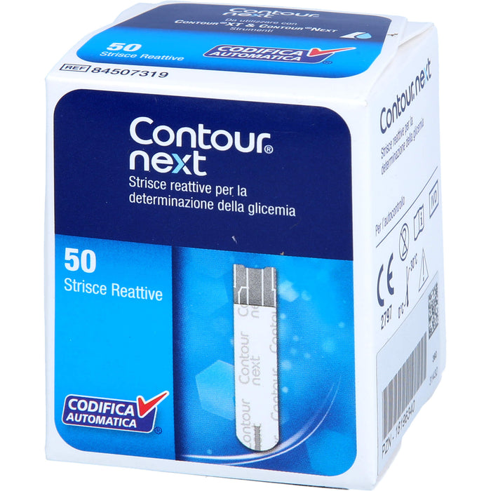 Contour Next axicorp Sensoren, 50 pc Bandelettes réactives