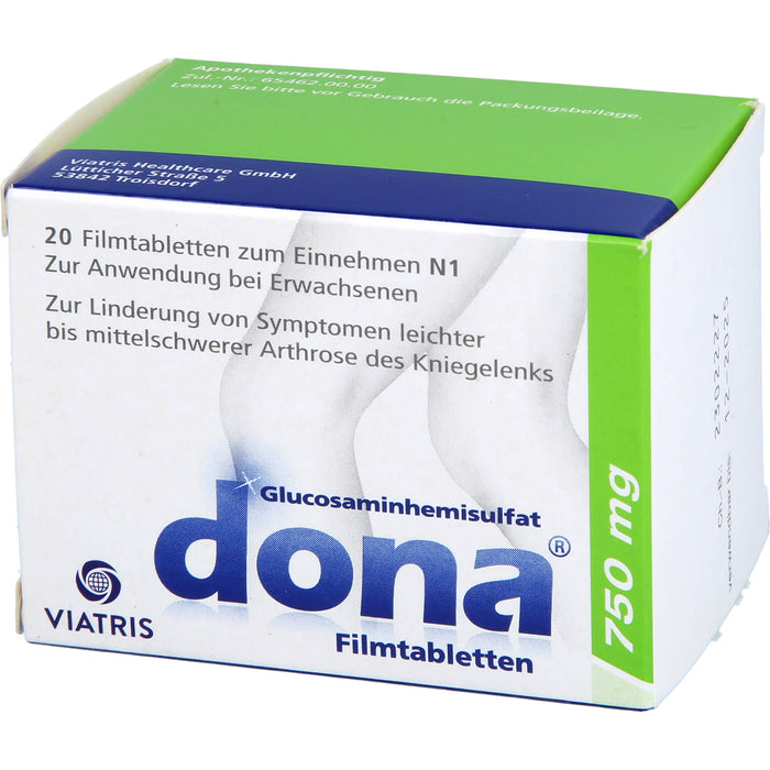 dona 750 mg Filmtabletten, 20 pcs. Tablets