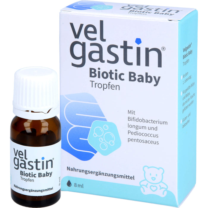 Velgastin Biotic Baby Tropfen, 8 ml Solution