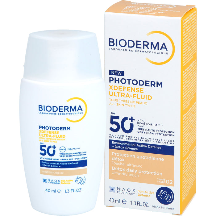 BIODERMA Photoderm XDefense Ultra-fluid LSF 50+ ungetönt, 40 ml Lösung