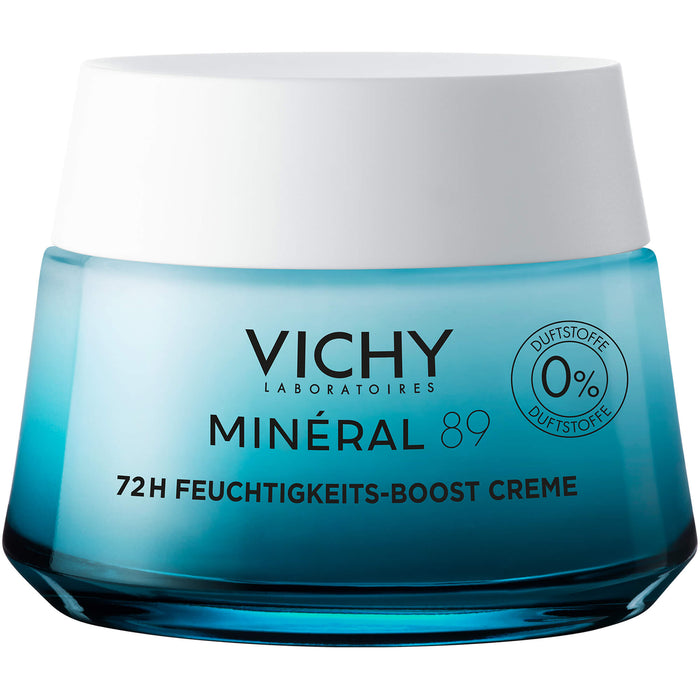 VICHY Minéral 89 72 h Feuchtigkeits-Boost Creme für normale Haut, 50 ml Cream