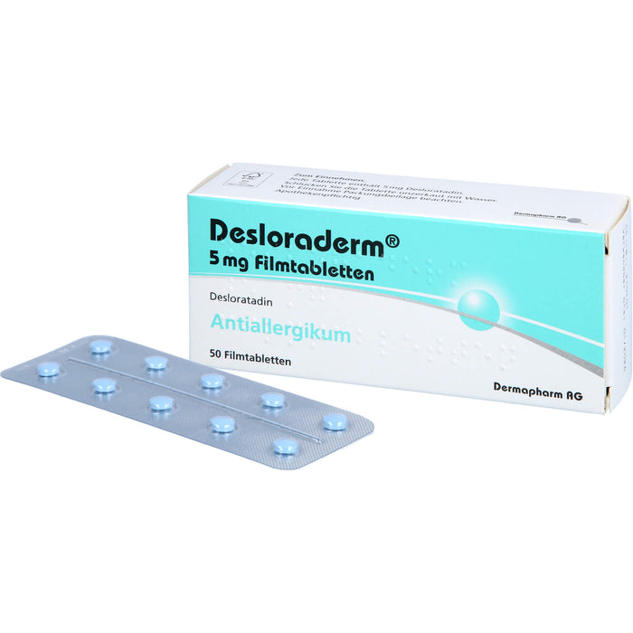 Desloraderm 5 mg Filmtabletten, 50 St FTA