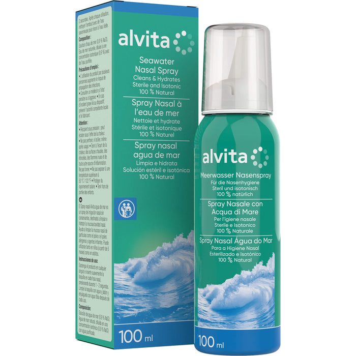 Alvita Meerwasser Nasenspray, 100 ml Lösung