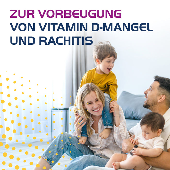 Vitamin D3 Hevert 1000 IE bei Vitamin-D-Mangel und erhöhtem Bedarf, 200 pc Tablettes
