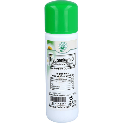 TRAUBENKERN OEL, 200 ml OEL