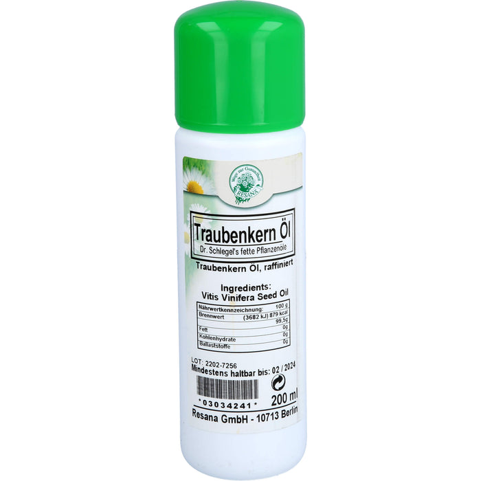 TRAUBENKERN OEL, 200 ml OEL