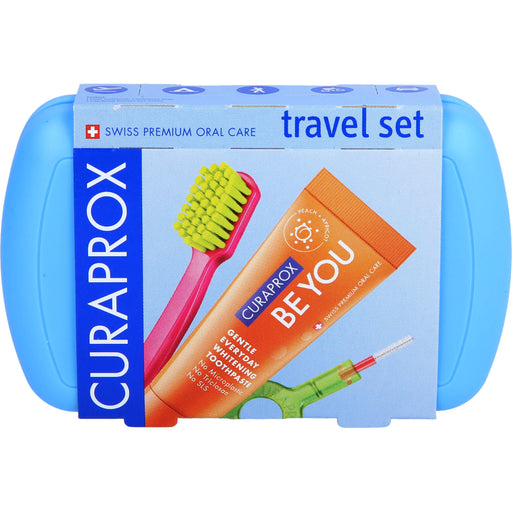 Curaprox Travel-Set blau, 1 St 