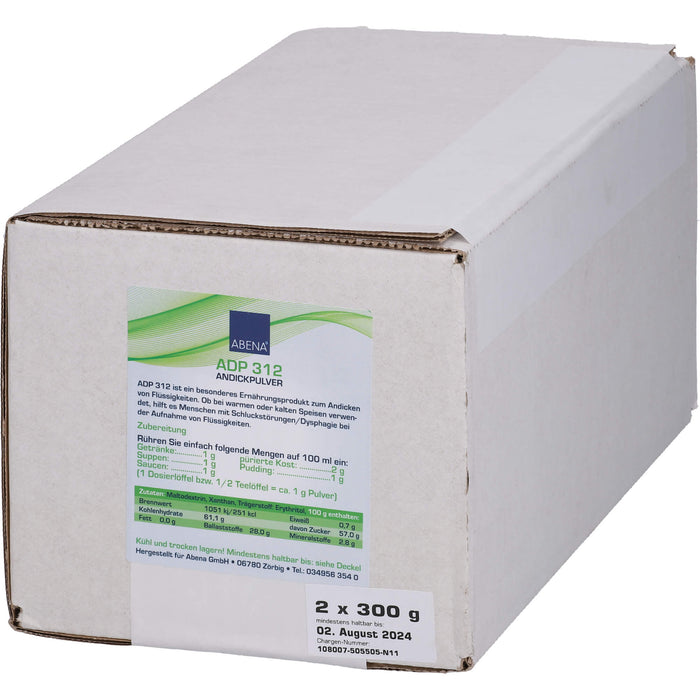 ABENA Andickpulver ADP 312 hilft Menschen mit Schluckstörungen, 600 g Pulver