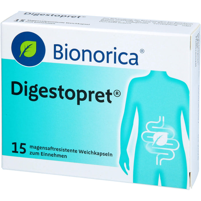 Digestopret Weichkapseln bei Darmbeschwerden, 15 pcs. Capsules