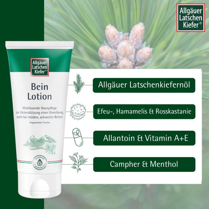 Allgäuer Latschenkiefer Bein Lotion, 200 ml Lotion