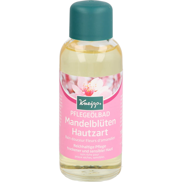 Kneipp Pflegeölbad Mandelblüten Hautzart reichhaltige Pflege trockener und sensibler Haut, 100 ml Huile