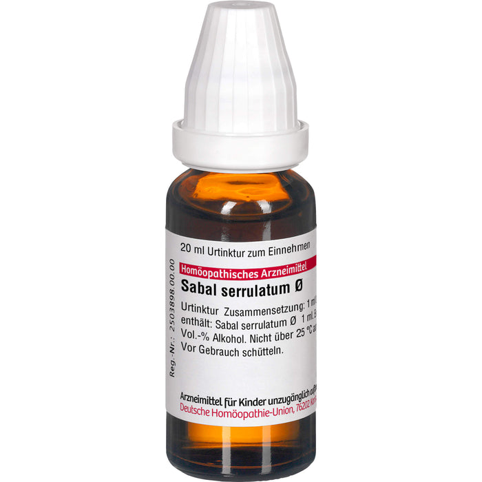 Sabal serrulatum Urtinktur DHU, 20 ml Solution
