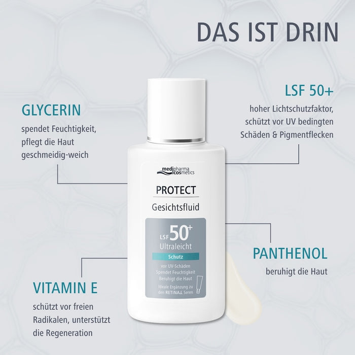 Protect Gesichtsfluid LSF50+, 50 ml Creme