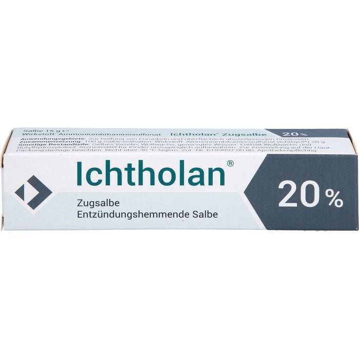 Ichtholan 20% Zugsalbe, 15 g Salbe