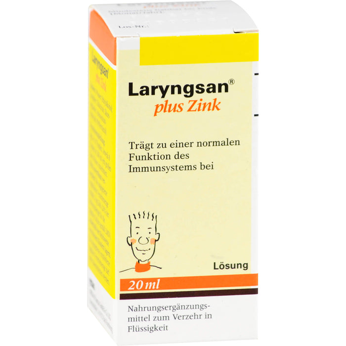 Laryngsan plus Zink Lösung, 20 ml Solution