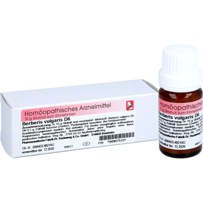 Berberis vulgaris D6 Reckeweg Glob., 10 g GLO