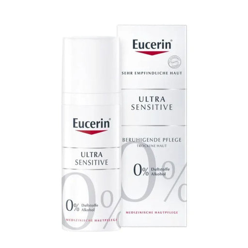 Eucerin Ultra Sensitive beruhigende Pflege für trockene Haut, 50 ml Creme
