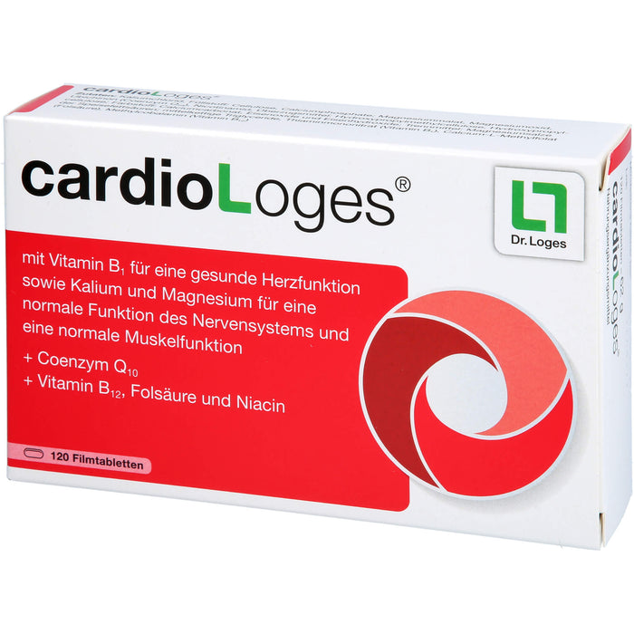 CardioLoges Tabletten für eine gesunde Herzfunktion, 120 St. Tabletten
