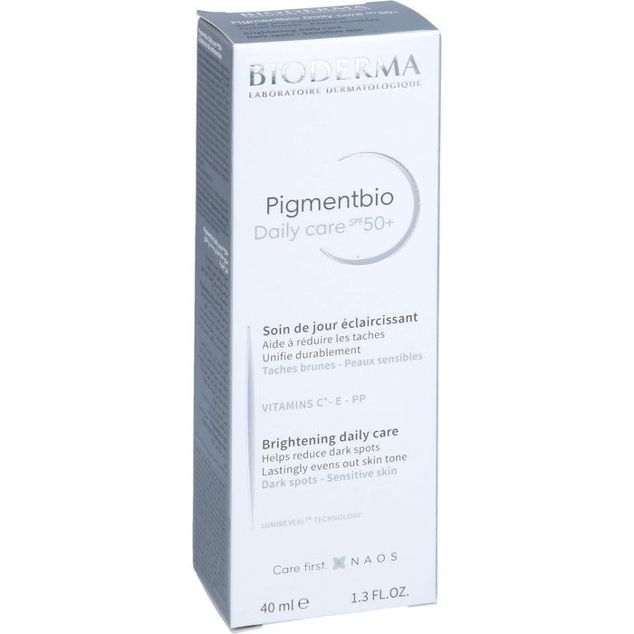 BIODERMA Pigmentbio tägliche Pflege LSF 50+, 40 ml Crème