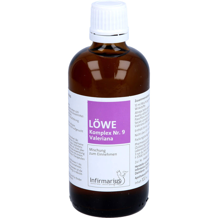 Löwe Komplex Nr. 9 Valeriana, 100 ml TRO