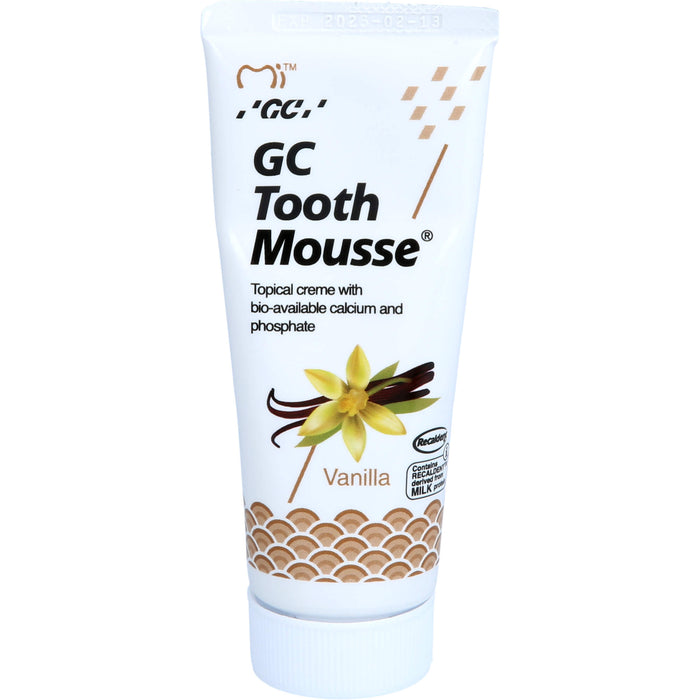 GC Tooth Mousse Vanille, 40 g Crème