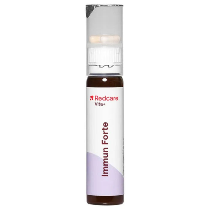 RedCare Immun Forte Trinkampullen mit Maracujageschmack + Kapseln, 30 St. Tagesportionen