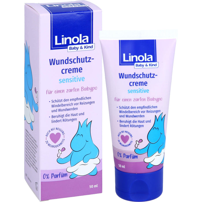 Linola Baby & Kind Wundschutzcreme sensitive, 50 ml Cream
