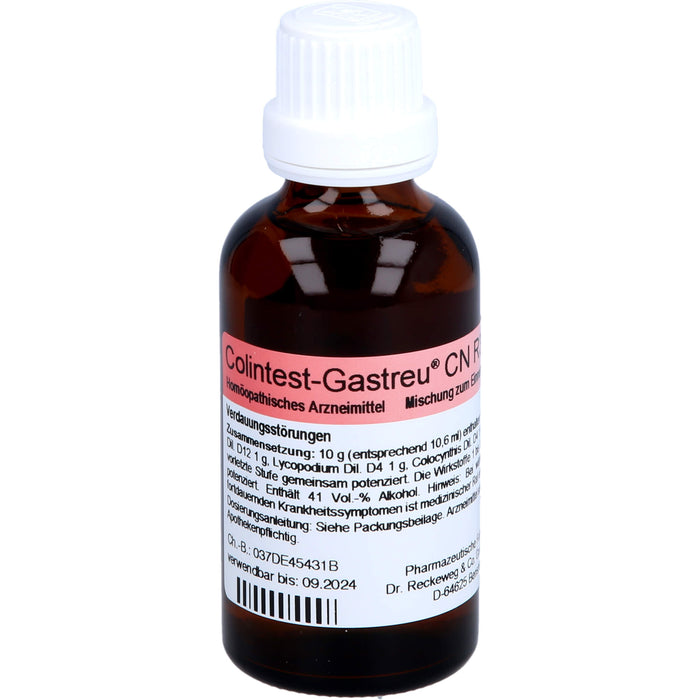 Dr. Reckeweg Colintest-Gastreu CN R37 Tropfen bei Verdauungsstörungen, 50 ml Solution