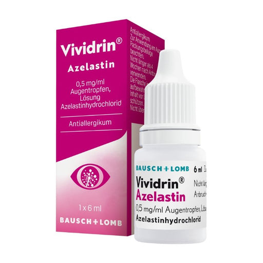 Vividrin Azelastin Augentropfen, 6 ml Lösung