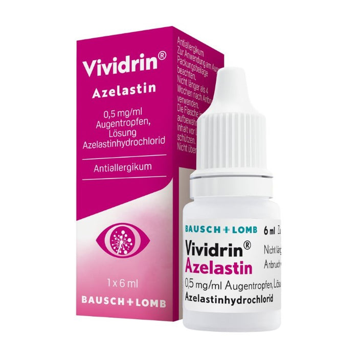 Vividrin Azelastin Augentropfen, 6 ml Solution