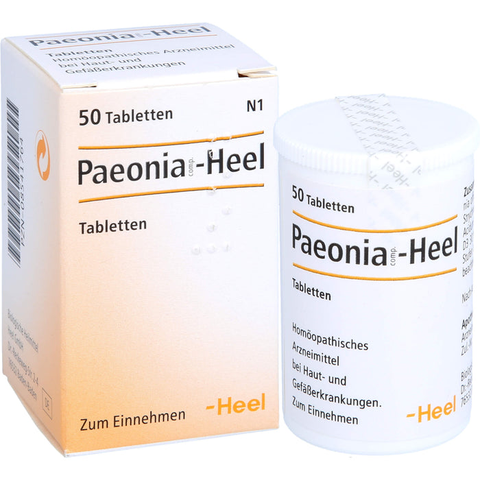 Paeonia Comp. Heel Tabletten, 50 St. Tabletten