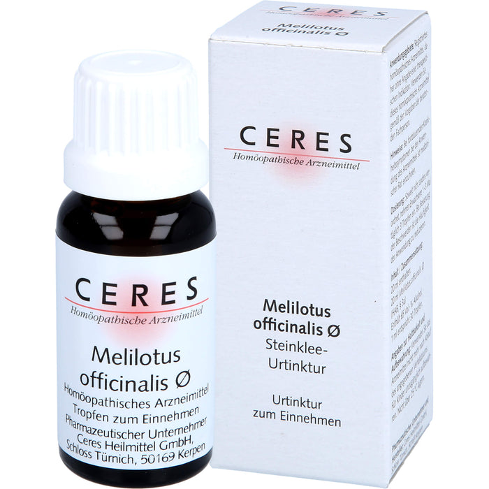 CERES Melilotus offic. Urtinktur, 20 ml Lösung