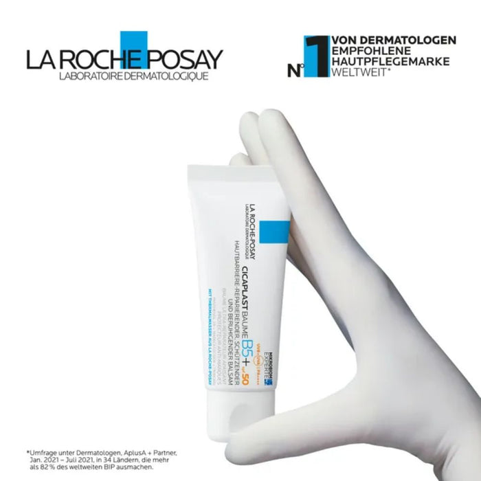 La Roche-Posay Cicaplast Baume B5+ LSF 50 hautberuhigender und regenerierender Balsam, 40 ml Balm